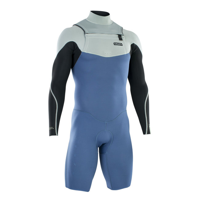 ION Wetsuit Element 2/2 Shorty LS Casca Blauw