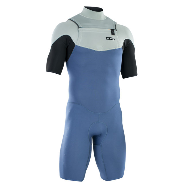 ION Shorty Element 2/2 SS Frontzip Casca Blauw