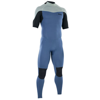 ION Wetsuit Element 2/2 SS Back Zip Casca Blauw