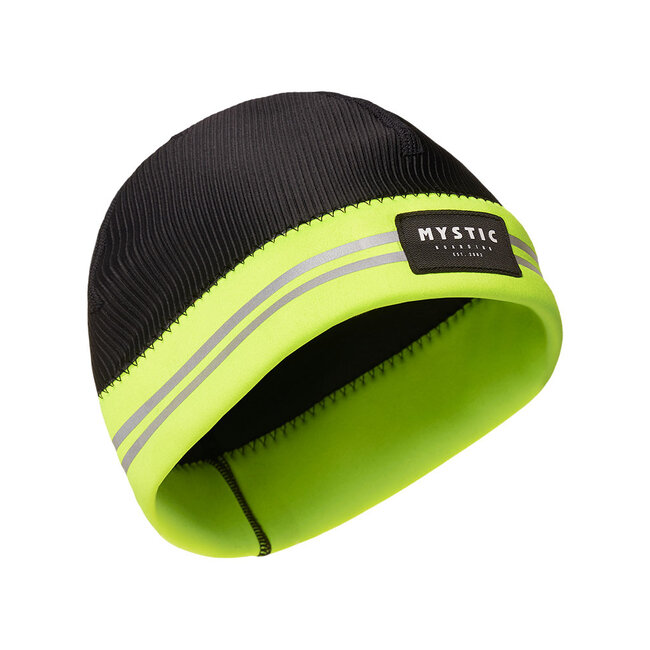 MYSTIC Beanie Neoprene Reflective 2Mm Geel