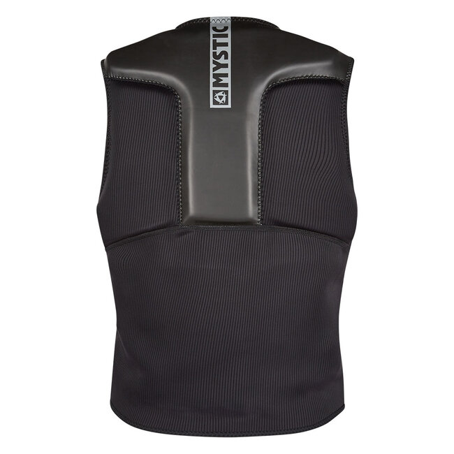 MYSTIC Block Impact Vest Frontzipip Kite Zwart