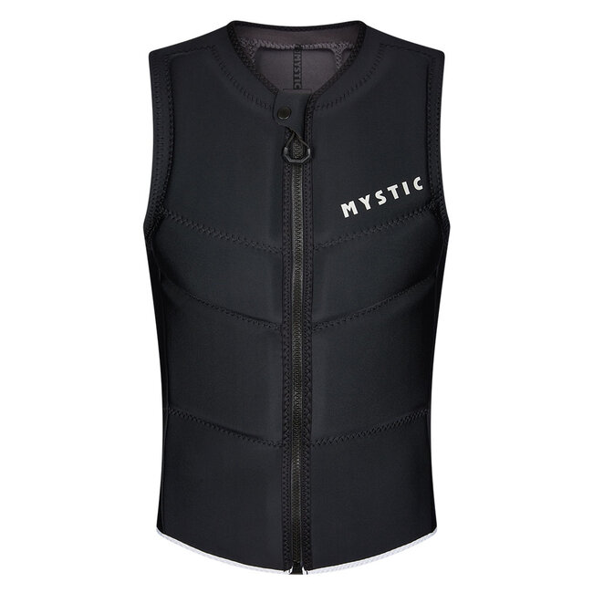 MYSTIC Star Impact Vest Frontzip Kite Zwart