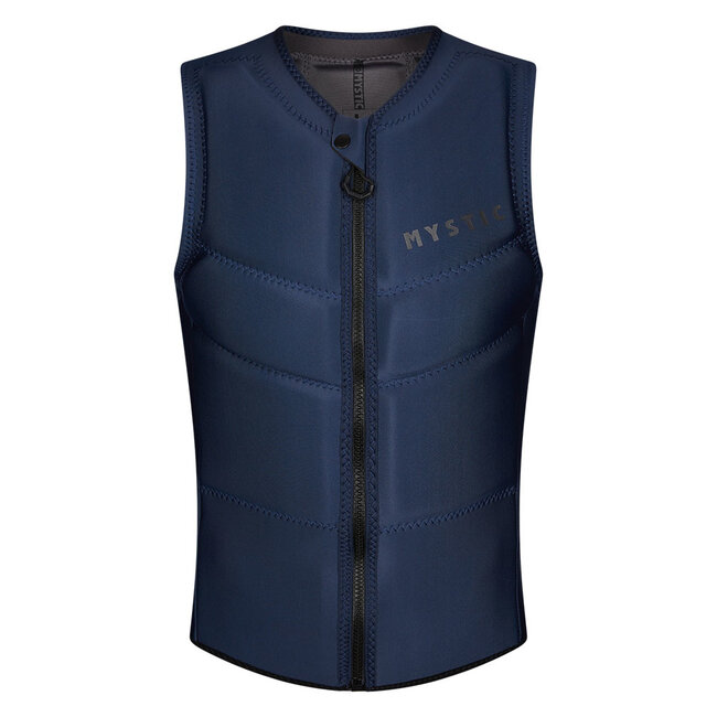 MYSTIC Star Impact Vest Frontzipip Kite Donker Blauw