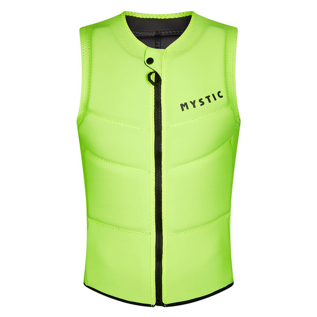 MYSTIC Star Impact Vest Frontzipip Kite Geel