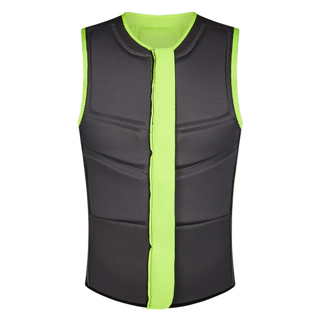 MYSTIC Star Impact Vest Fzip Kite Geel