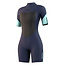MYSTIC Brand Shorty 3/2mm Backzipip Flatlo Donker Blauw