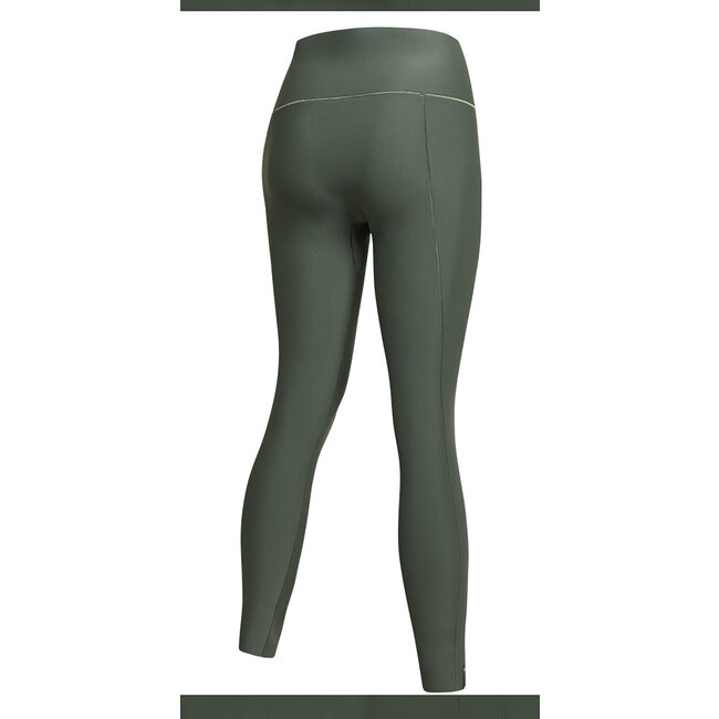 MYSTIC Lunar Neo Pants L/S 2/2mm Backzipip Olijfgroen