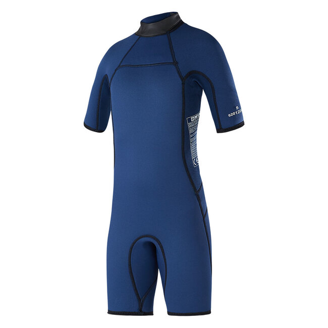 MYSTIC Star Shorty 3/2Mm Bzip Flatloc Zwart