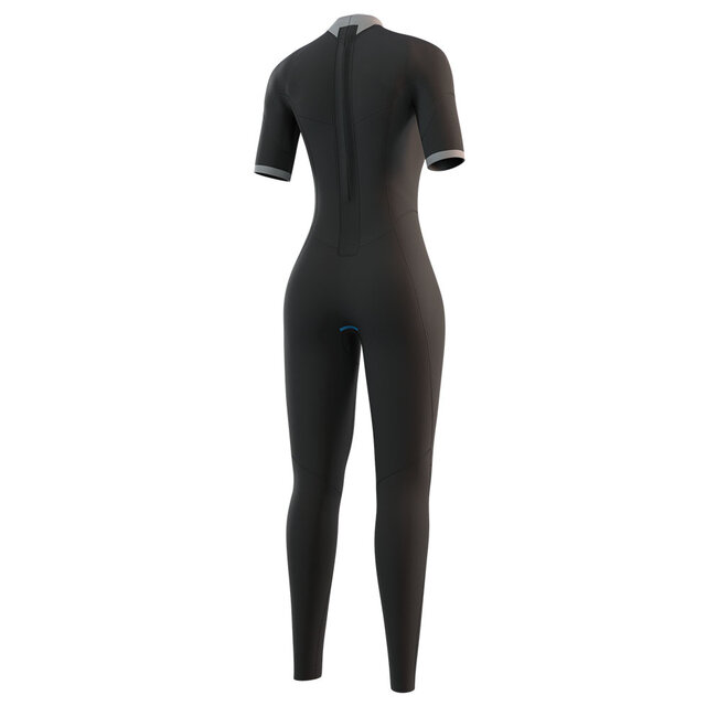 MYSTIC Brand Shortarm 3/2Mm Bzip Flat Dark Blue