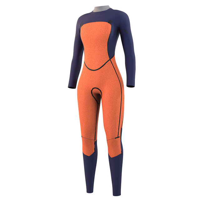 MYSTIC Wetsuit Dazzled 4/3 Back Zip Zwart