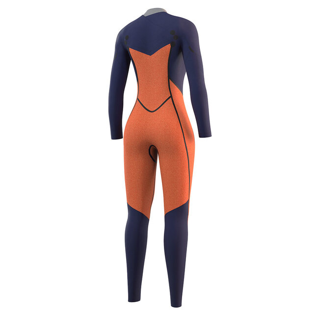 MYSTIC Wetsuit Dazzled 4/3 Back Zip Zwart