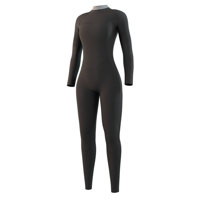 MYSTIC Brand Wetsuit 3/2mm Backzipip Flat Donker Blauw