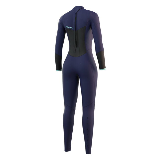 MYSTIC Star Wetsuit 3/2mm Backzipip Dames Donker Blauw