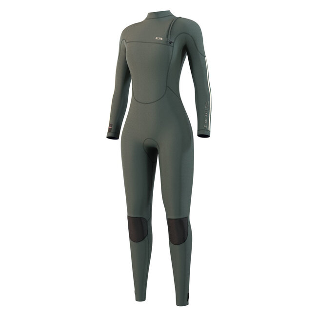 MYSTIC The One Wetsuit 4/3mm Zipfree Olijfgroen