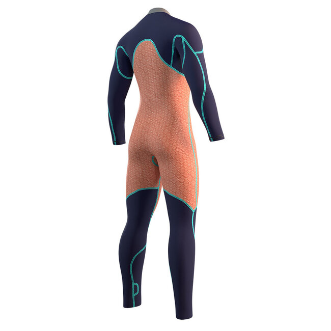 MYSTIC Majestic Wetsuit 4/3mm Frontzipip Donker Blauw