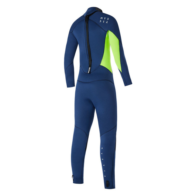 MYSTIC Star Wetsuit 5/4mm Backzip Junior Donker Blauw