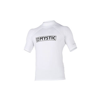 MYSTIC Star S/S Rashvest Junior Wit