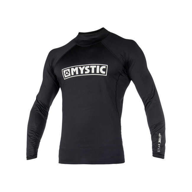 MYSTIC Star L/S Rashvest Junior Black