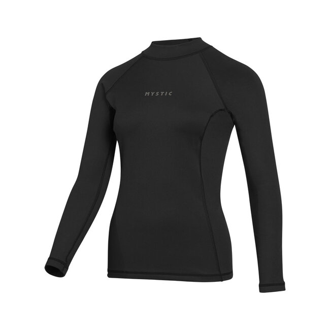 MYSTIC Thermal Top L/S Dames Zwart