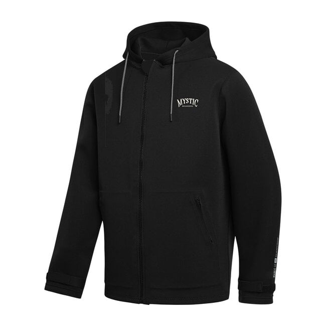 De MYSTIC Manic Neoprene Jacket 2Mm Zwart kopen De Surfshop van