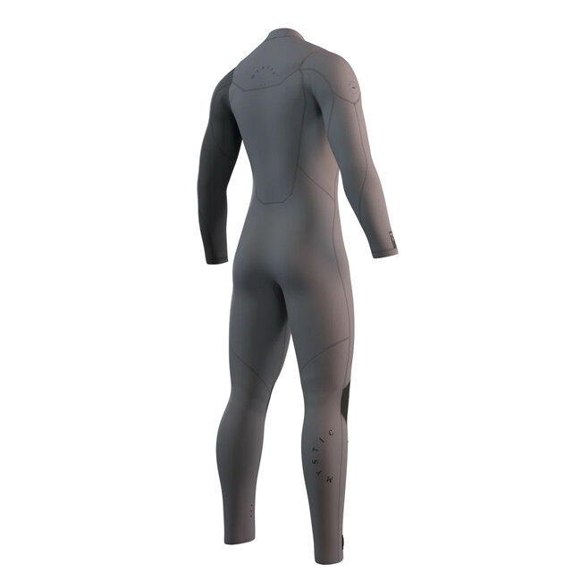MYSTIC Marshall Wetsuit Licht Grijs 3/2mm Frontzip