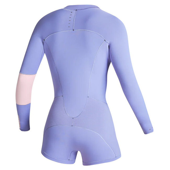 MYSTIC Lunar Longarm Shorty 2/2mm Frontzipi Lila