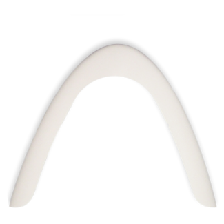 Fanatic Noseshield Composite Stingray White