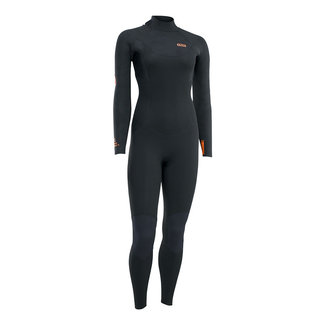 ION Wetsuit Element 4/3 Backzip Dames Zwart