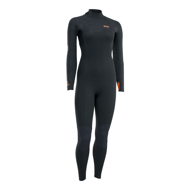 ION Wetsuit Element 4/3 Backzip Dames Zwart