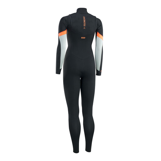 ION Wetsuit Element 4/3 Frontzip Zwart