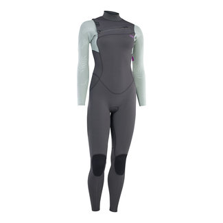 ION Wetsuit Amaze Core 5/4 Front Zip Light Olive