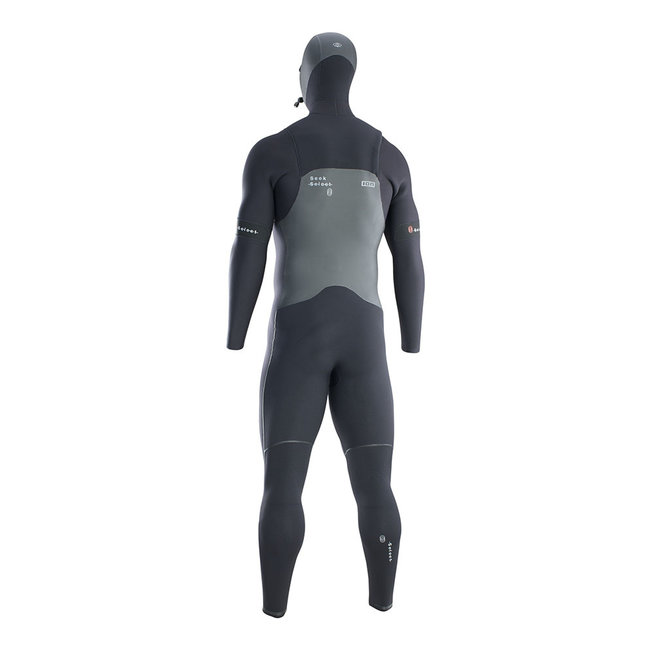 ION Seek Select 6/5 Hood Frontzip Zwart