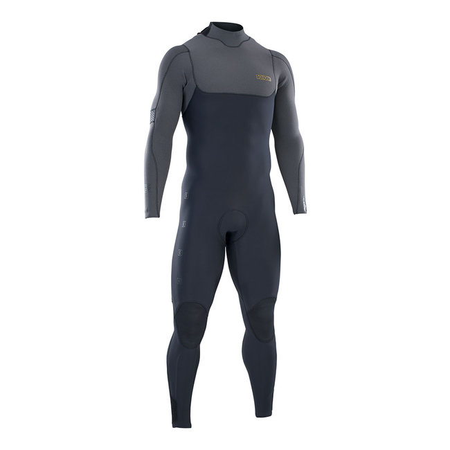 ION Wetsuit Seek Amp 6/5 Back Zip Black