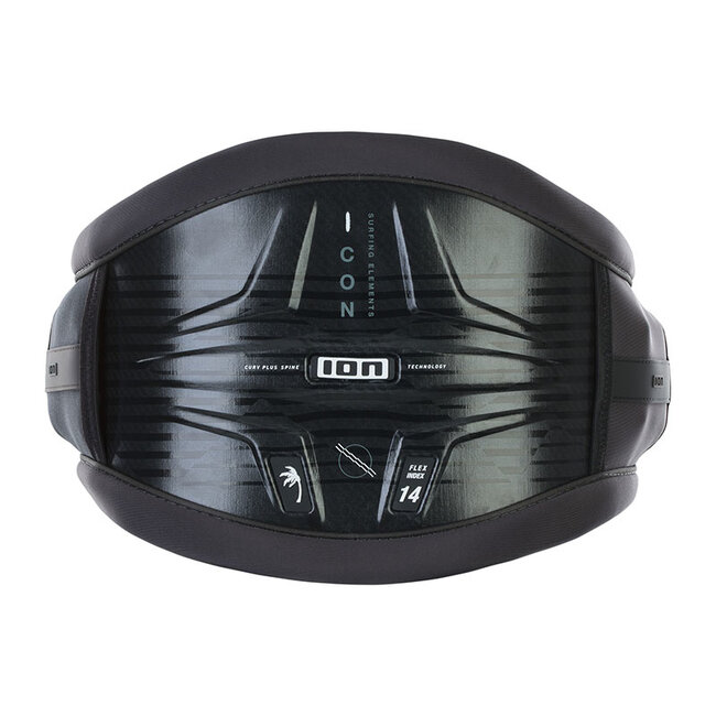 ION Harness Windsurf Waist Icon Curv Black