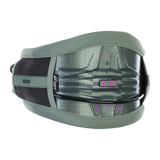 ION Trapeze Kite Heup Sol Curv Licht Olijfgroen