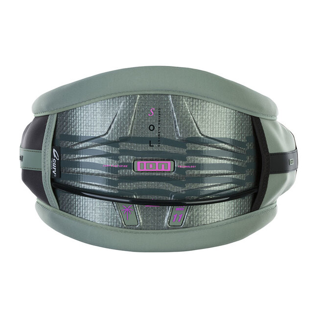 ION Trapeze Kite Heup Sol Curv Licht Olijfgroen