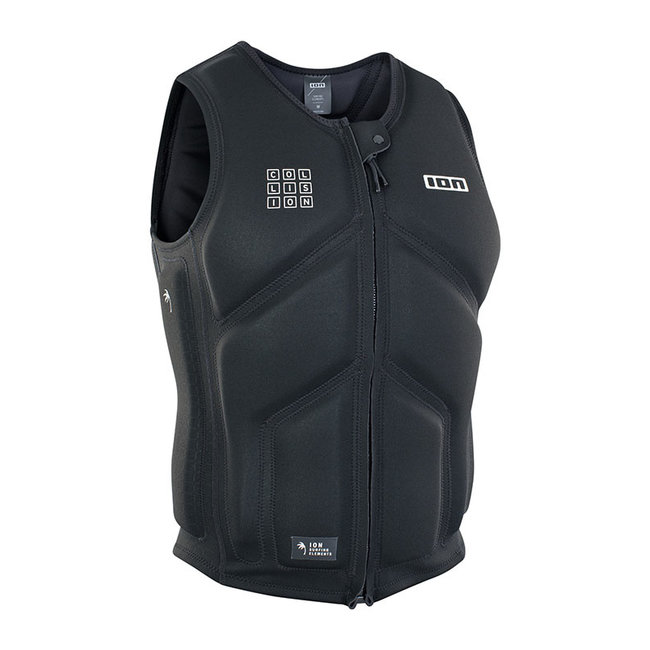 ION Impactvest Collision Core Frontzip Zwart