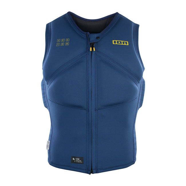 ION Impactvest Vector Core Frontzip Heren Faint Blauw