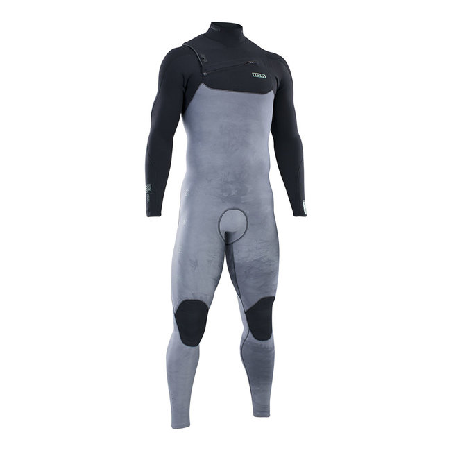 ION Wetsuit Seek Amp 3/2 Front Zip Grey