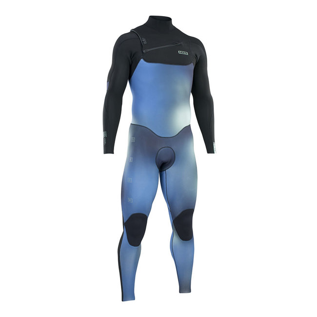 ION Wetsuit Seek Core 4/3 Front Zip Blue