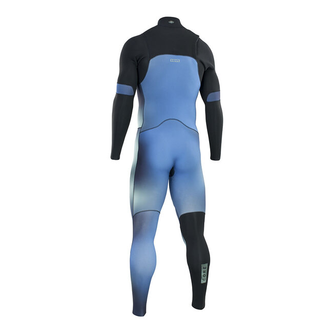 ION Wetsuit Seek Core 3/2 Frontzip Blauw