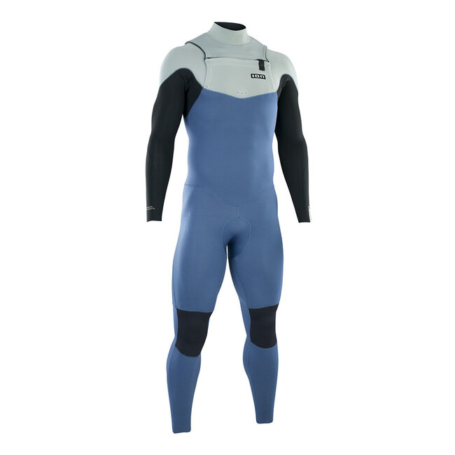 ION Wetsuit Element 4/3 Front Zip Casca Blue