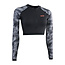 ION Rashguard Shorty LS Women Black