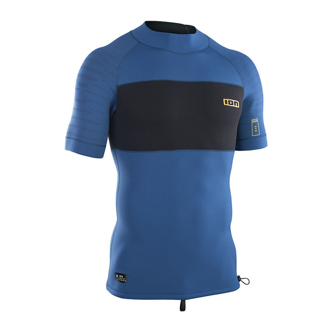 ION Neo Top 2/2 SS Heren Faint Blauw