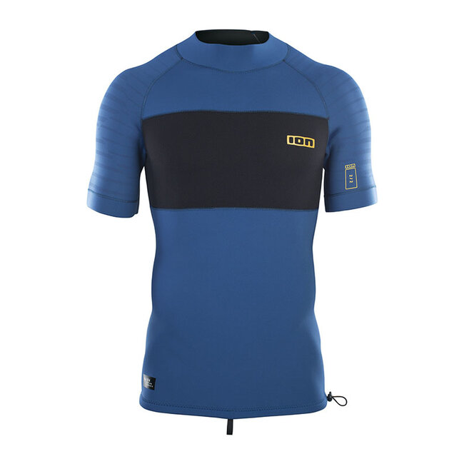 ION Neo Top 2/2 SS Heren Faint Blauw