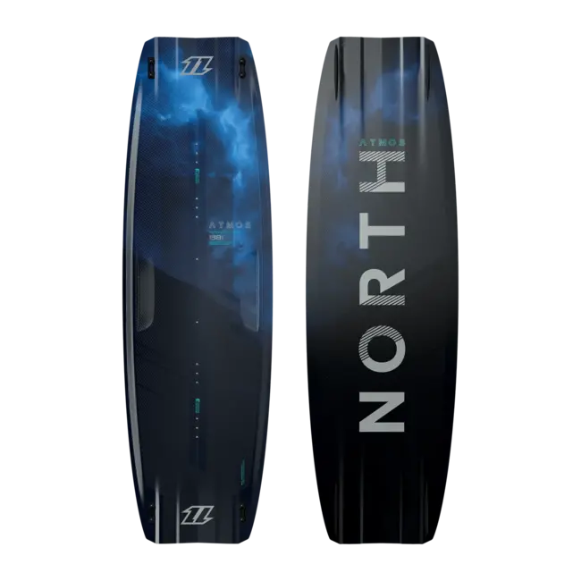 North  Atmos Carbon TwinTip Kiteboard 2023 Zwart