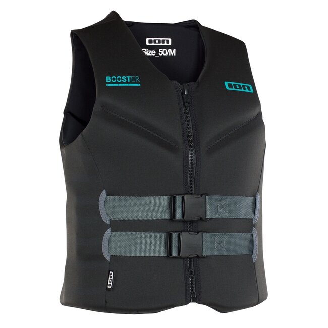 ION Impactvest Booster 50N Frontzip Uni Zwart