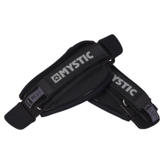 MYSTIC Kite Footstrapset Asymmetrical Zwart