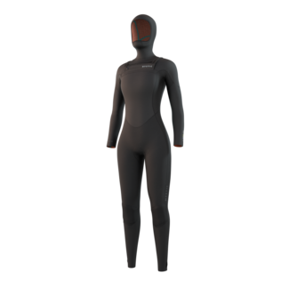 MYSTIC Gem Hooded Wetsuit 6/4/3 DF Zwart