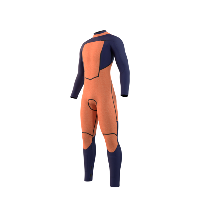 MYSTIC Marshall Wetsuit 5/3mm Backzip  Donker Blauw